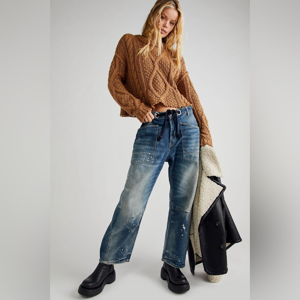 We the Free Moxie Barrel Jeans